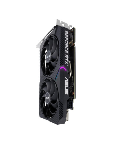 Graphics Card, ASUS, NVIDIA GeForce RTX 3050, 8 GB, GDDR6, 128 bit, PCIE 4.0 16x, Dual Slot Fansink, 1xDVI-D, 1xHDMI, 1xDisplay