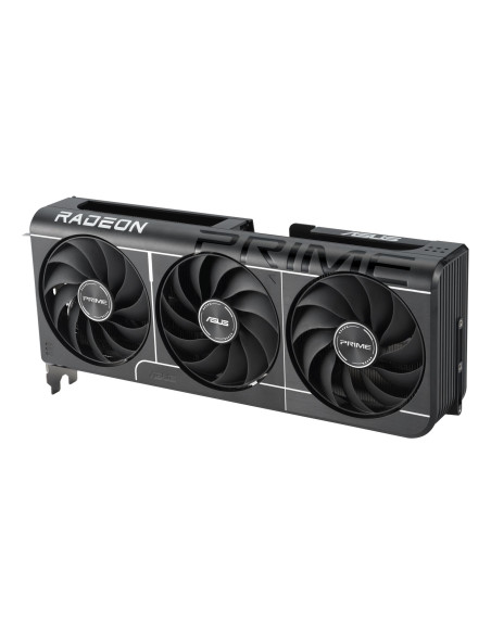 Graphics Card, ASUS, AMD Radeon RX 9060 XT, 16 GB, GDDR6, 128 bit, PCIE 5.0 16x, Triple slot Fansink, 1xHDMI, 2xDisplayPort, PR