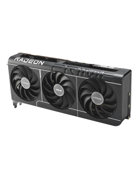 Graphics Card, ASUS, AMD Radeon RX 9070 XT, 16 GB, GDDR6, 256 bit, PCIE 5.0 16x, Triple slot Fansink, 1xHDMI, 3xDisplayPort, PR