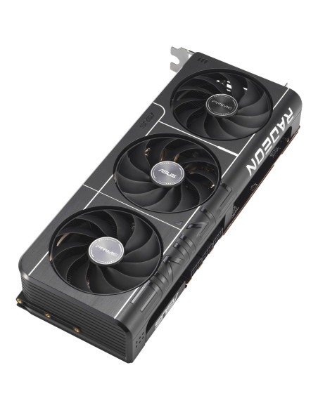 Graphics Card, ASUS, AMD Radeon RX 9070 XT, 16 GB, GDDR6, 256 bit, PCIE 5.0 16x, Triple slot Fansink, 1xHDMI, 3xDisplayPort, PR