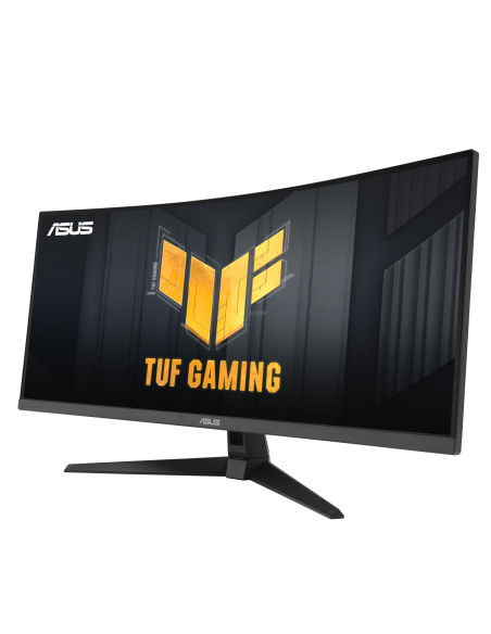LCD Monitor, ASUS, TUF Gaming VG34VQ3B, 34", Gaming/Curved, Panel VA, 3440x1440, 16:9, 180Hz, 1 ms, Speakers, 90LM0AA0-B01170