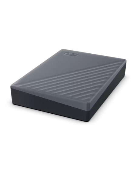 External HDD, WESTERN DIGITAL, My Passport, WDBRMD0040BGY-WESN, 4TB, USB-C, Colour Grey, WDBRMD0040BGY-WESN