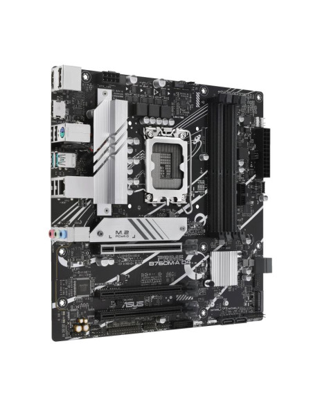 Mainboard, ASUS, Intel B760 Express, LGA1700, Micro-ATX, Memory DDR4, Memory slots 4, 1xPCI-Express 4.0 16x, 2xM.2, 1xHDMI, 1xD