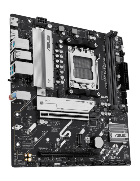 Mainboard, ASUS, AMD B850, SAM5, Micro-ATX, Memory DDR5, Memory slots 2, 1xPCI-Express 4.0 16x, 1xPCI-Express 5.0 16x, 2xM.2, 1