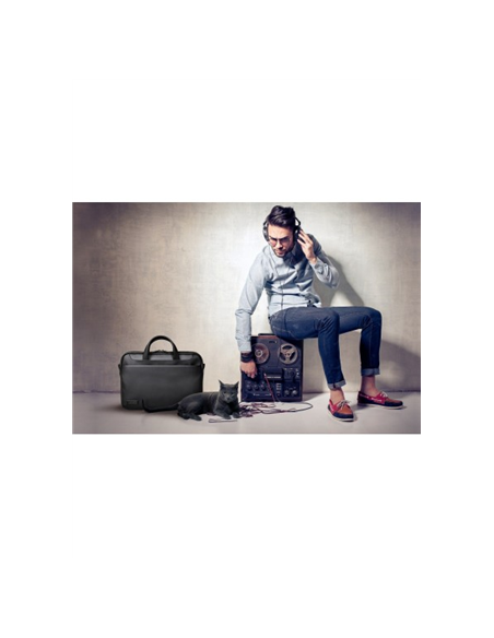 PORT DESIGNS | Zurich | Fits up to size 15.6 " | Messenger - Briefcase | Shoulder strap | Black