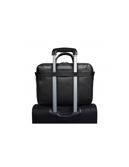 PORT DESIGNS | Zurich | Fits up to size 15.6 " | Messenger - Briefcase | Shoulder strap | Black