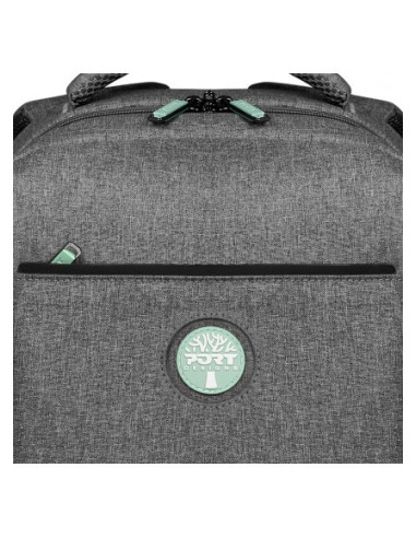 PORT DESIGNS | Laptop Backpack | YOSEMITE Eco XL | Backpack | Shoulder strap | Grey