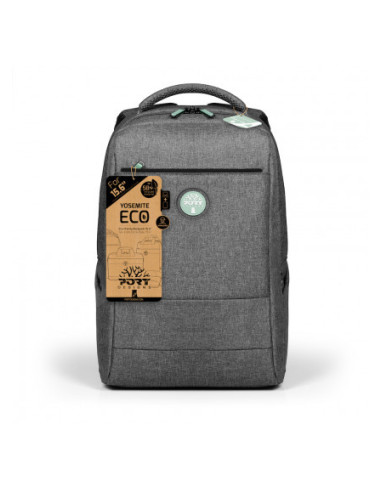 PORT DESIGNS | Laptop Backpack | YOSEMITE Eco XL | Backpack | Shoulder strap | Grey