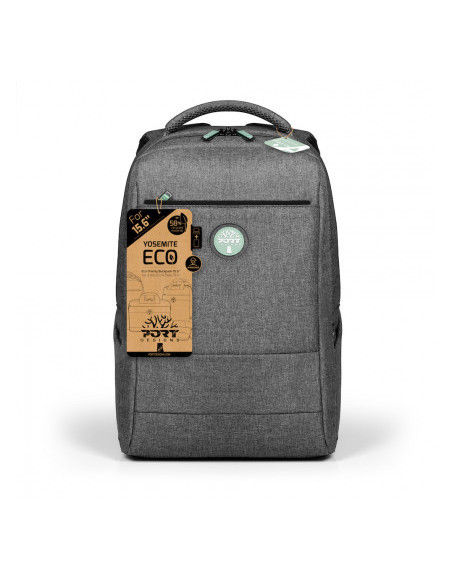 PORT DESIGNS | Laptop Backpack | YOSEMITE Eco XL | Backpack | Shoulder strap | Grey