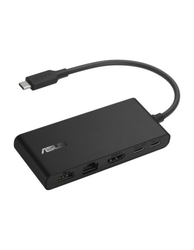 Asus Dual 4K USB-C Dock DC201 | Ethernet LAN (RJ-45) ports 1 | USB 3.0 (3.1 Gen 1) Type-C ports quantity 3 | HDMI ports quantit