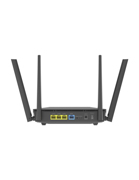 AX1800 AiMesh Wireless Router | RT-AX52 | 802.11ax | 10/100/1000 Mbit/s | Ethernet LAN (RJ-45) ports 3 | Mesh Support Yes | MU-