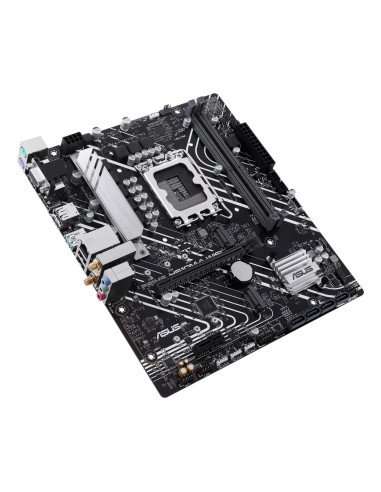Mainboard, ASUS, Intel H610, LGA 1700, micro ATX, RAM DDR5-SDRAM, 2xSlots, Wi-Fi Yes, Bluetooth Yes, 2xNumber of M.2 (M) slots,