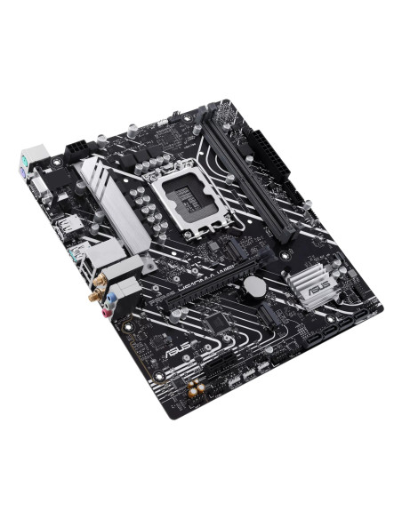 Mainboard, ASUS, Intel H610, LGA 1700, micro ATX, RAM DDR5-SDRAM, 2xSlots, Wi-Fi Yes, Bluetooth Yes, 2xNumber of M.2 (M) slots,