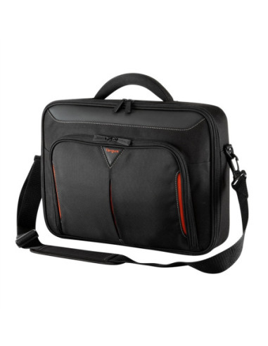 Targus | Classic+ | Fits up to size 15.6 " | Messenger - Briefcase | Shoulder strap | Black/Red