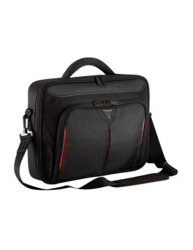 Targus | Classic+ | Fits up to size 15.6 " | Messenger - Briefcase | Shoulder strap | Black/Red