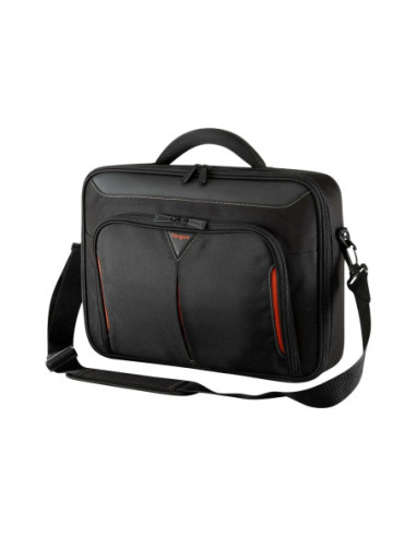 Targus | Classic+ | Fits up to size 15.6 " | Messenger - Briefcase | Shoulder strap | Black/Red