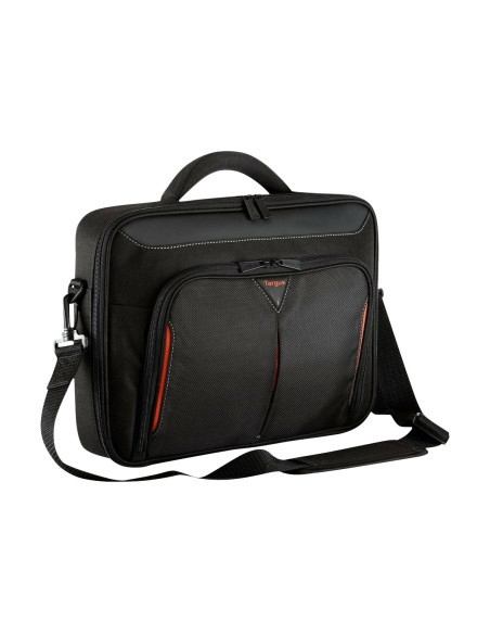 Targus | Classic+ | Fits up to size 15.6 " | Messenger - Briefcase | Shoulder strap | Black/Red