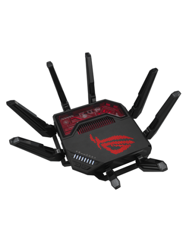WiFi 7 Tri-band Gaming Router | ROG Rapture GT-BE19000 | 802.11ax | 10/100/1000 Mbit/s | Ethernet LAN (RJ-45) ports 1 | Mesh Su