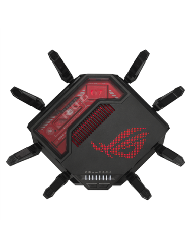 WiFi 7 Tri-band Gaming Router | ROG Rapture GT-BE19000 | 802.11ax | 10/100/1000 Mbit/s | Ethernet LAN (RJ-45) ports 1 | Mesh Su