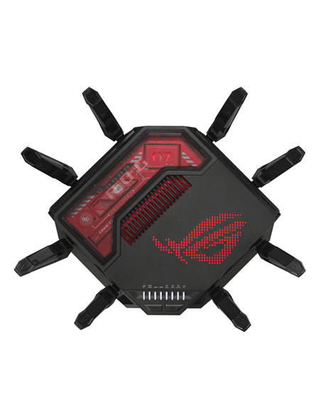 WiFi 7 Tri-band Gaming Router | ROG Rapture GT-BE19000 | 802.11ax | 10/100/1000 Mbit/s | Ethernet LAN (RJ-45) ports 1 | Mesh Su