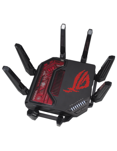 WiFi 7 Tri-band Gaming Router | ROG Rapture GT-BE19000 | 802.11ax | 10/100/1000 Mbit/s | Ethernet LAN (RJ-45) ports 1 | Mesh Su
