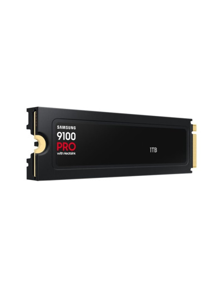 Samsung 9100 PRO With Heatsink | 1000 GB | SSD form factor M.2 2280 | Solid-state drive interface PCIe 5.0 NVMe | Read speed 14