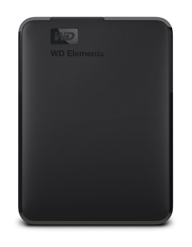 External HDD, WESTERN DIGITAL, Elements Portable, 2TB, USB 3.0, Colour Black, WDBU6Y0020BBK-WESN