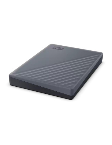 External HDD, WESTERN DIGITAL, My Passport, WDBWML0020BGY-WESN, 2TB, USB-C, Colour Grey, WDBWML0020BGY-WESN