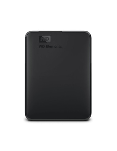 External HDD, WESTERN DIGITAL, Elements Portable, WDBU6Y0050BBK-WESN, 5TB, USB 3.0, Colour Black, WDBU6Y0050BBK-WESN