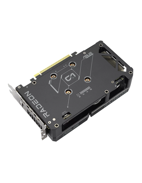 Asus Dual Radeon RX 9060 XT 16GB GDDR6 | AMD | 16 GB | Radeon RX 9060 XT | GDDR6 | HDMI ports quantity 1 | PCI Express 5.0