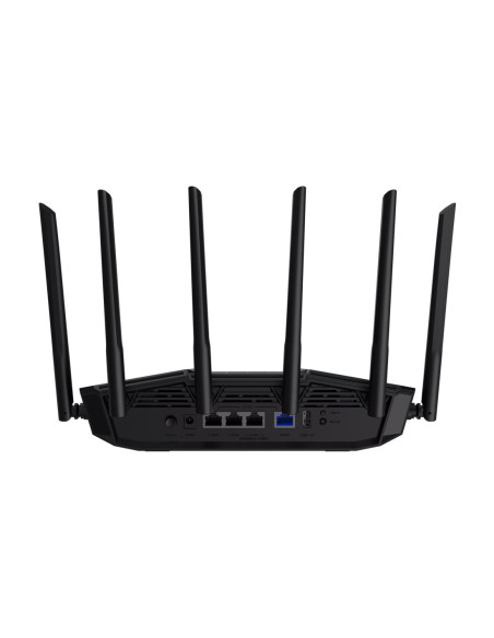 Asus | Dual Band WiFi 7 Extendable Gaming Router | TUF Gaming BE6500 | 802.11be | 6500 Mbit/s | Ethernet LAN (RJ-45) ports 4 | 
