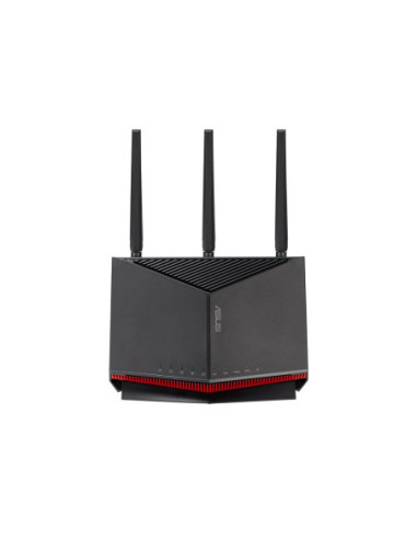 Asus | Wireless Wifi 7 Dual Band Gigabit Router | RT-BE86U | 802.11be | 6800 Mbit/s | Ethernet LAN (RJ-45) ports 5 | Mesh Suppo