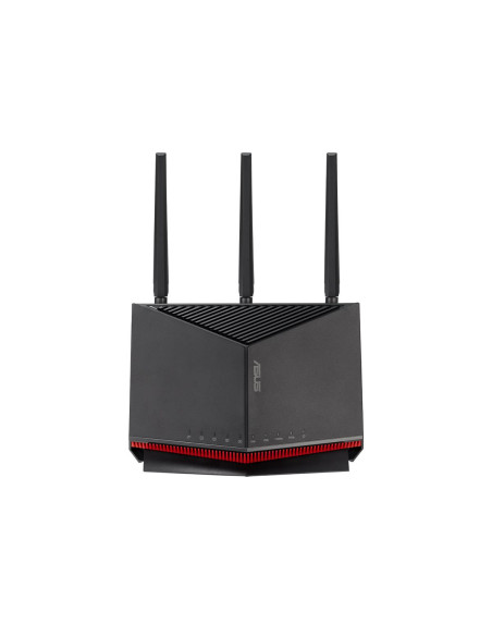 Asus | Wireless Wifi 7 Dual Band Gigabit Router | RT-BE86U | 802.11be | 6800 Mbit/s | Ethernet LAN (RJ-45) ports 5 | Mesh Suppo