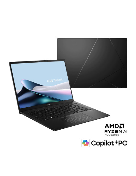 Asus Zenbook 14 UM3406GA-QD002W | Jade Black | 14 " | OLED | WUXGA | 1920 x 1200 pixels | Glossy | AMD Ryzen AI 5 | 430 | 16 GB