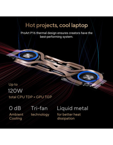 Asus H7606WP-SR231X HX370/0002TA/64G/UI/H7606WP-3KSR/V8G/V/WAF/HB | Asus ProArt P16 H7606WP-SR231X | Nano Black | 16 " | OLED |