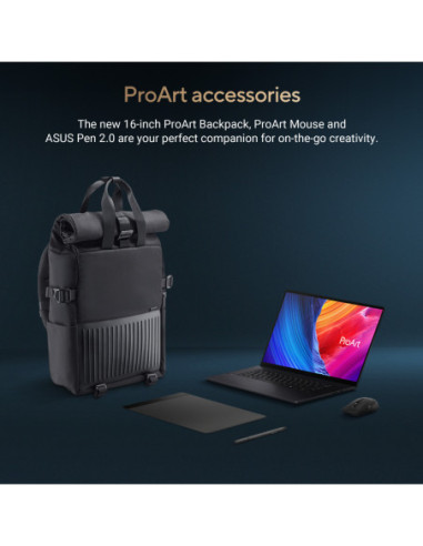 Asus ProArt P16 H7606WP-SR231X | Nano Black | 16 " | OLED | Touchscreen | 3K | 2880 x 1800 pixels | 120 Hz | Glossy | AMD Ryzen