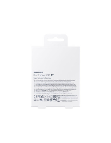 Portable SSD | T7 | 1000 GB | USB 3.2 | Silver