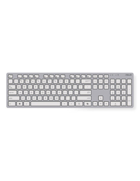 KEYBOARD +MOUSE WRL OPT. W5000/WHITE 90XB0430-BKM3D0 ASUS
