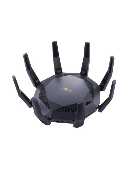 Wireless Router, ASUS, 6000 Mbps, Mesh, Wi-Fi 6, USB 3.1, 9x10/100/1000M, 1x10GbE, 1xSPF+, Number of antennas 8, RT-AX89X