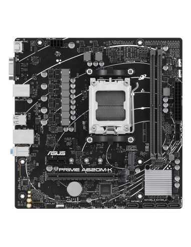 Mainboard, ASUS, AMD A620, Micro-ATX, Memory DDR5, Memory slots 2, 1xPCI-Express 3.0 1x, 1xPCI-Express 4.0 16x, 1xM.2, 1x15pin 