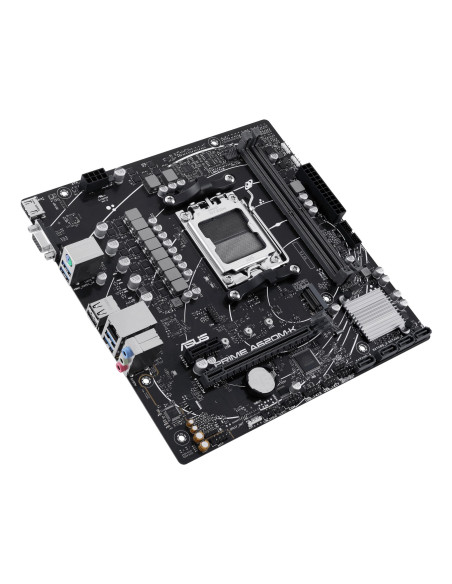 Mainboard, ASUS, AMD A620, Micro-ATX, Memory DDR5, Memory slots 2, 1xPCI-Express 3.0 1x, 1xPCI-Express 4.0 16x, 1xM.2, 1x15pin 