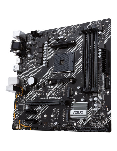 Mainboard, ASUS, AMD B550, SAM4, MicroATX, 2xPCI-Express 3.0 1x, 2xM.2, 1xPCI-Express 4.0 16x, Memory DDR4, Memory slots 4, 1x1