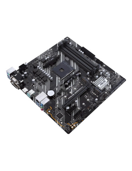 Mainboard, ASUS, AMD B550, SAM4, MicroATX, 2xPCI-Express 3.0 1x, 2xM.2, 1xPCI-Express 4.0 16x, Memory DDR4, Memory slots 4, 1x1