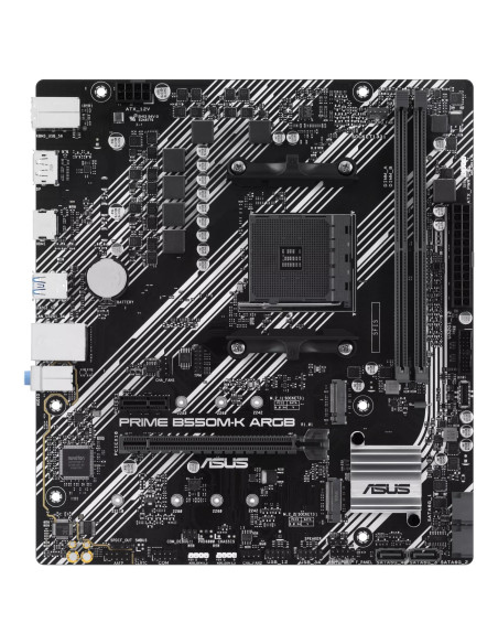 Mainboard, ASUS, AMD B550, SAM4, Micro-ATX, Memory DDR4, Memory slots 2, 1xPCI-Express 3.0 1x, 1xPCI-Express 3.0 16x, 1xPCI-Exp