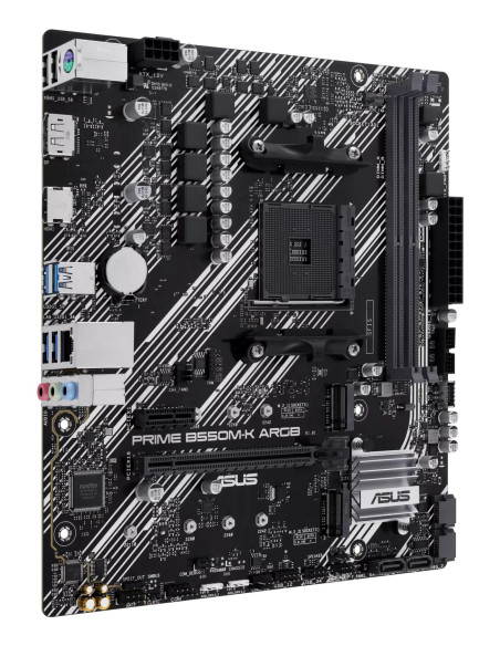 Mainboard, ASUS, AMD B550, SAM4, Micro-ATX, Memory DDR4, Memory slots 2, 1xPCI-Express 3.0 1x, 1xPCI-Express 3.0 16x, 1xPCI-Exp