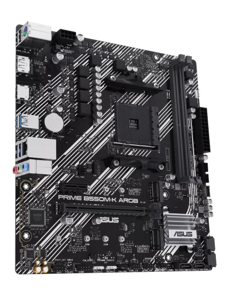 Mainboard, ASUS, AMD B550, SAM4, Micro-ATX, Memory DDR4, Memory slots 2, 1xPCI-Express 3.0 1x, 1xPCI-Express 3.0 16x, 1xPCI-Exp