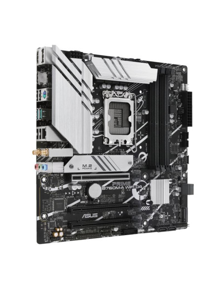 Mainboard, ASUS, Intel B760 Express, LGA1700, Micro-ATX, Memory DDR4, Memory slots 4, 3xPCI-Express 4.0 16x, 2xM.2, 2xHDMI, 1xD