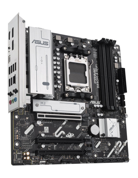 Mainboard, ASUS, AMD B840, SAM5, Micro-ATX, Memory DDR5, Memory slots 4, 2xPCI-Express 3.0 16x, 1xPCI-Express 4.0 16x, 3xM.2, 1