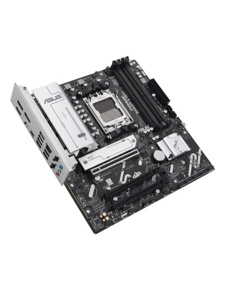 Mainboard, ASUS, AMD B840, SAM5, Micro-ATX, Memory DDR5, Memory slots 4, 2xPCI-Express 3.0 16x, 1xPCI-Express 4.0 16x, 3xM.2, 1
