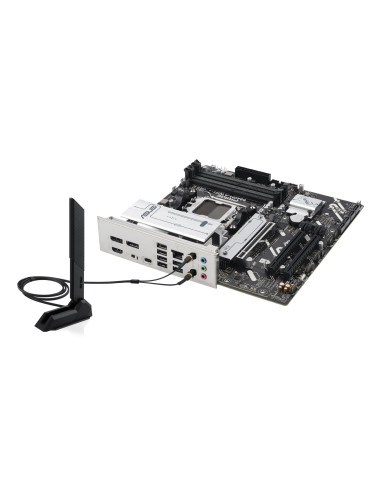 Mainboard, ASUS, AMD B840, SAM5, Micro-ATX, Memory DDR5, Memory slots 4, 2xPCI-Express 3.0 16x, 1xPCI-Express 4.0 16x, 3xM.2, 1